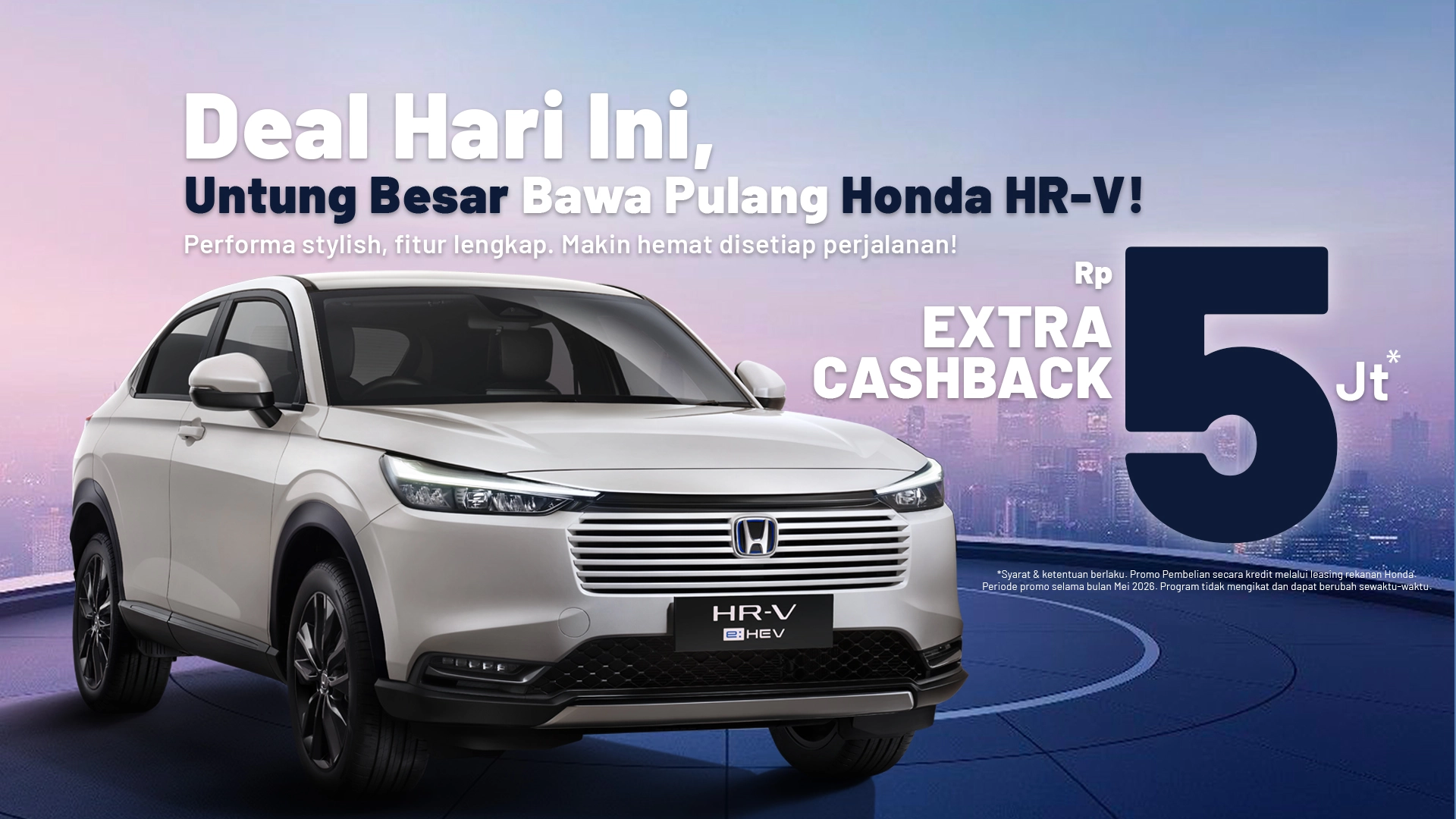 Web Desktop_KV HRV Extra CashBack Mei