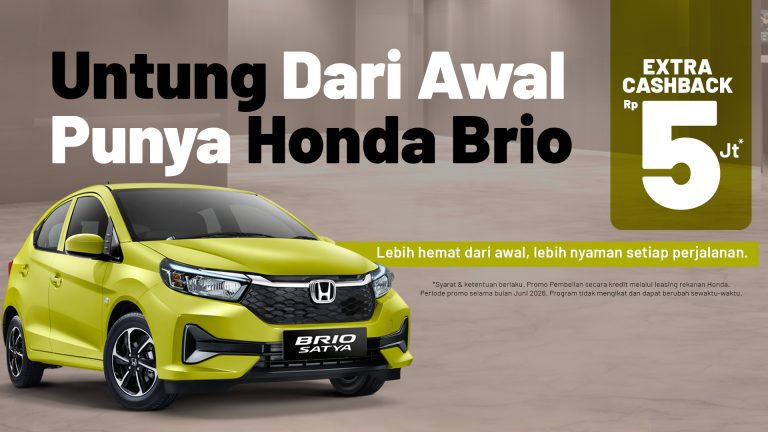 Web Desktop_KV BRIO Extra CashBack Juni